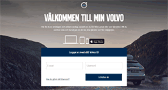 Desktop Screenshot of minvolvo.volvocars.se